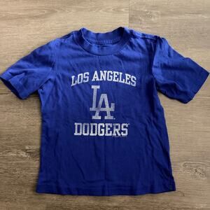 Los Angeles Dodgers Shirt Blue Size 4T Kids MLB